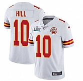 Youth Nike Chiefs 10 Tyreek Hill White 2020 Super Bowl LIV Vapor Untouchable Limited Jersey,baseball caps,new era cap wholesale,wholesale hats